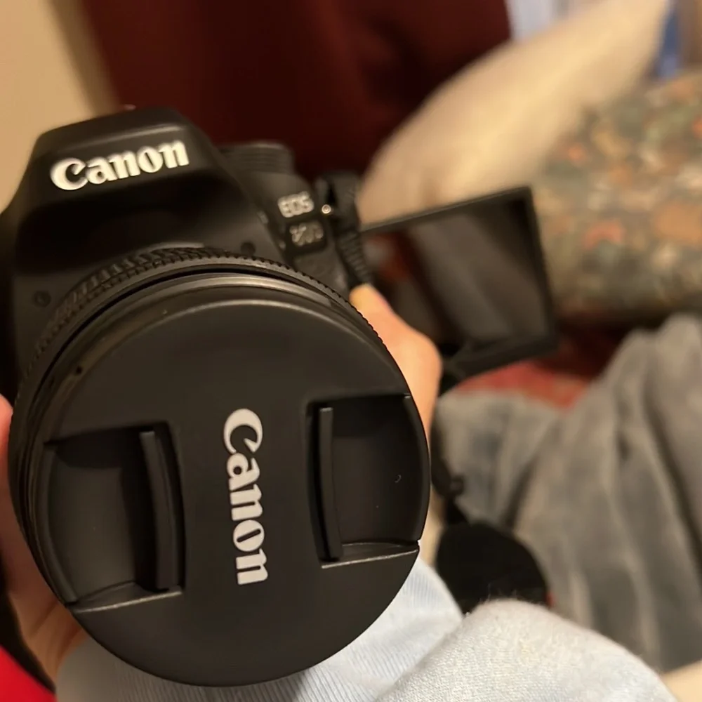 Canon 80d with lens